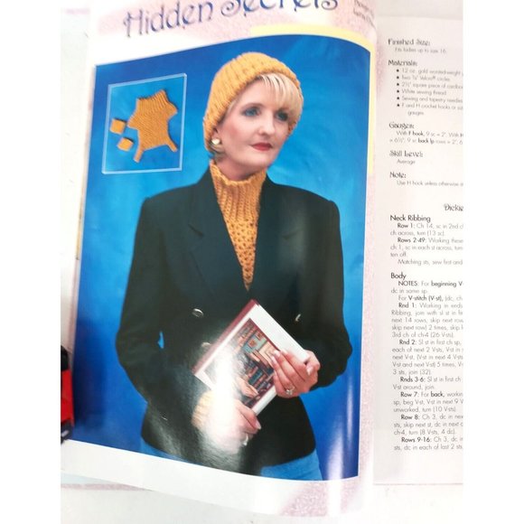 Crochet Wishes & Wonders ©2000 The Needlecraft Shop Jane Tipton Perrin Patterns - Picture 8 of 10